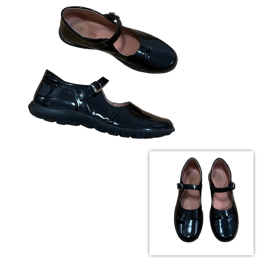 Black Patent Leather Mary Jane Shoes